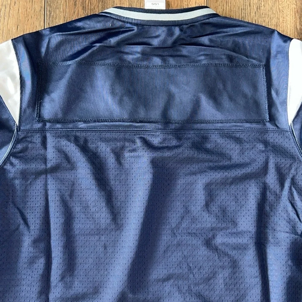 New England Patriots Womens NFL Pro Line Blank Jersey Blue Size Large NWT - Picture 9 of 9